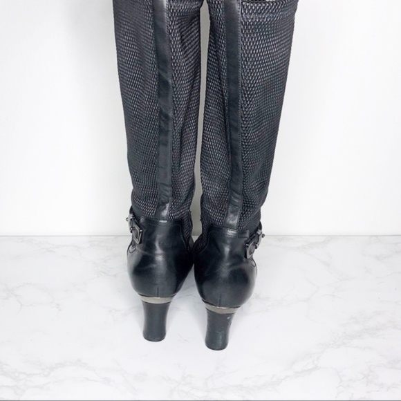 Blondo Black Leather Riding Boots Size 11 - Picture 5 of 8